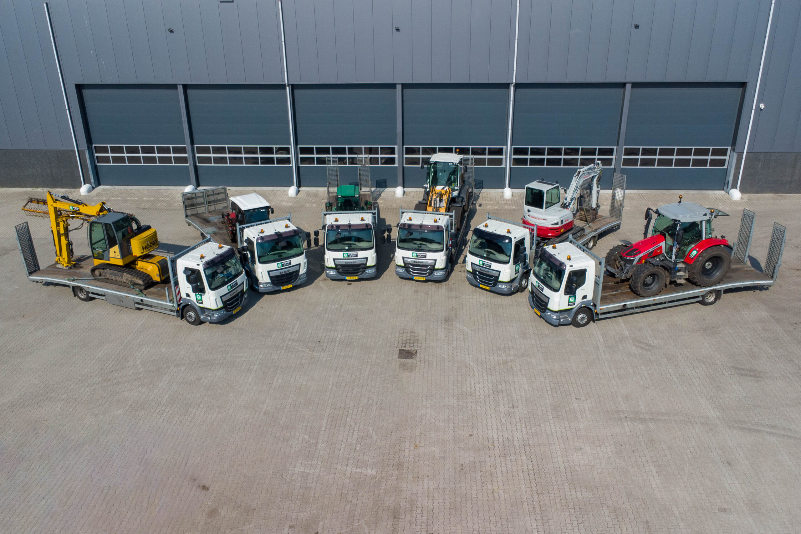 6e DAF OprijLF afgeleverd Engelen Groen cirkel